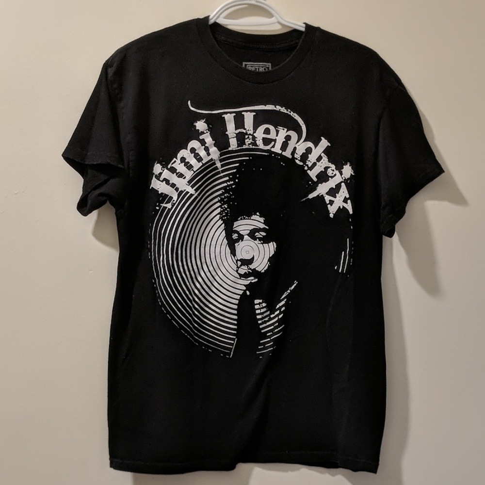 Retro Rewind Jimi Hendrix T-shirt Unisex